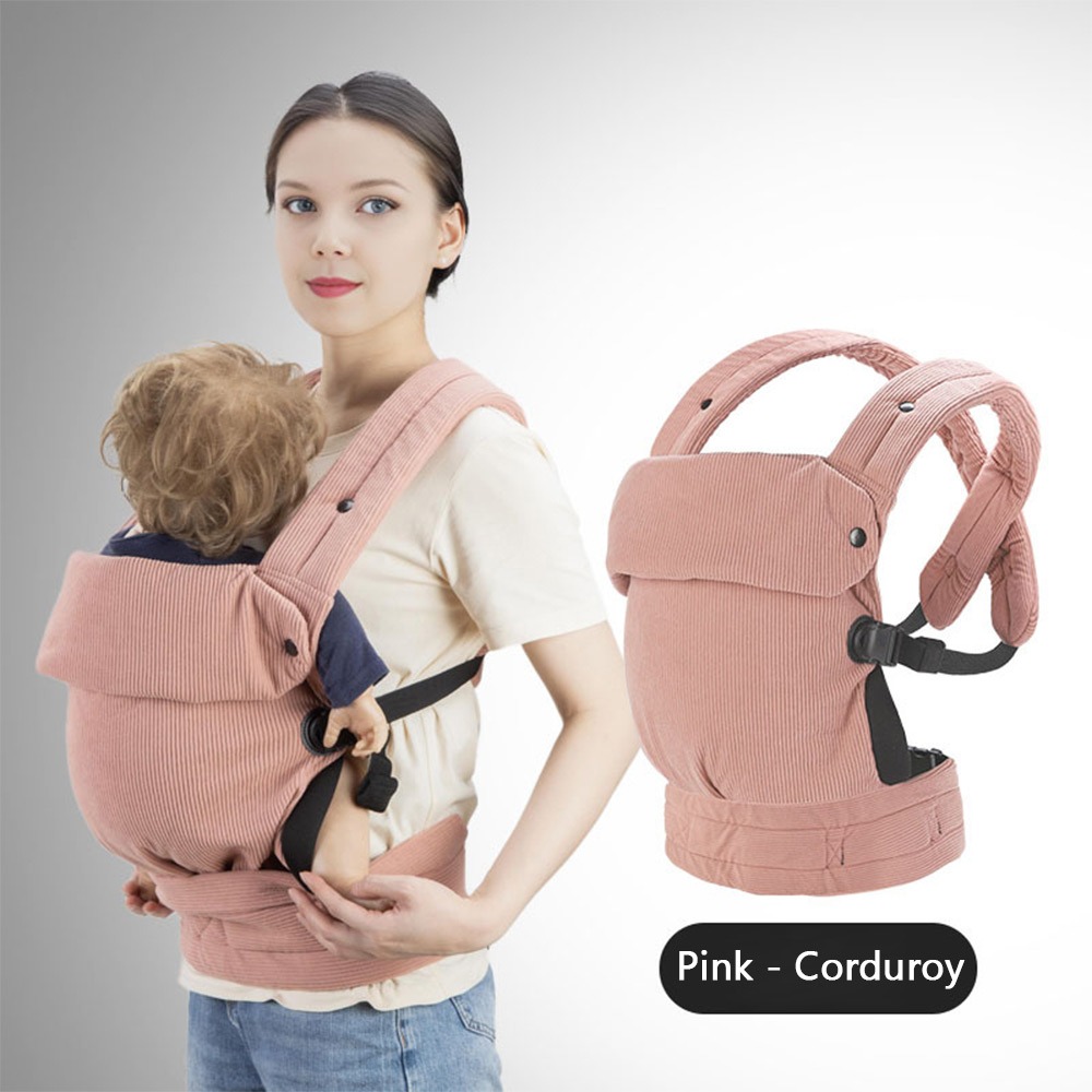 Ergonomic Baby Carrier - 人間工学に基づいたベビーキャリア 通気性 軽量 新生児キャリア 腰サポート ハンズフリー