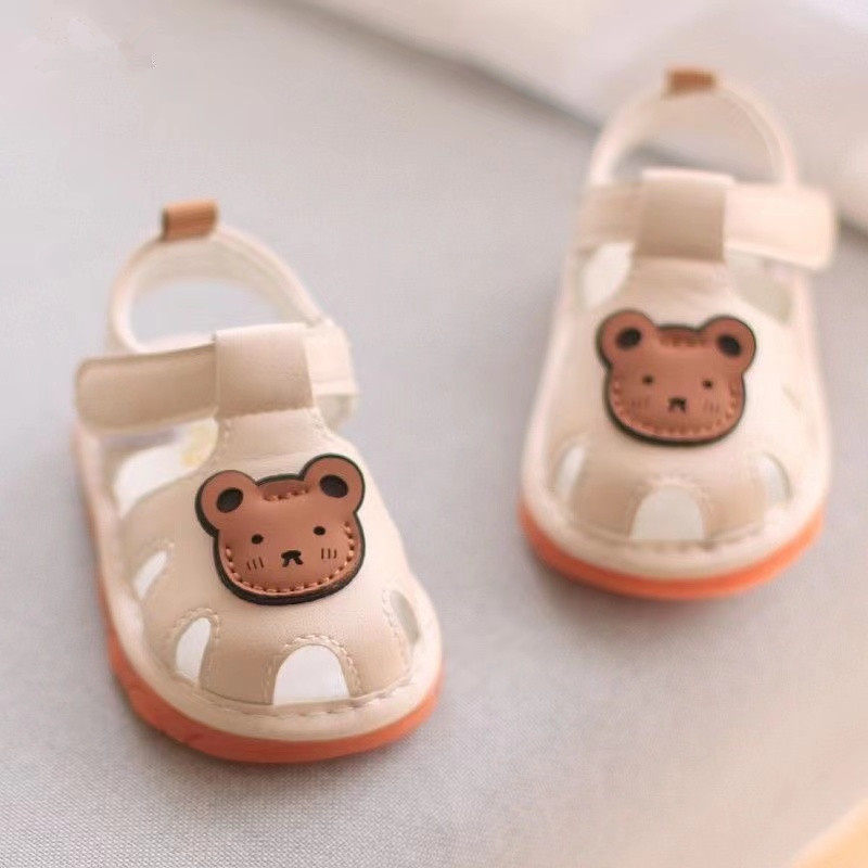 Baby Products For Summer - 夏用ベビーサンダル 男の子 女の子 音が出る靴 ソフトボトム 滑り止め