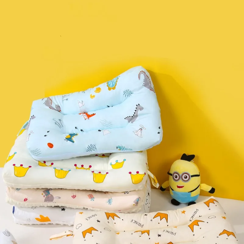 Baby Products Specials - ベビー枕純粋な綿幼児なだめる気分ソフト両面通気性枕漫画動物幼稚園昼寝特別製品