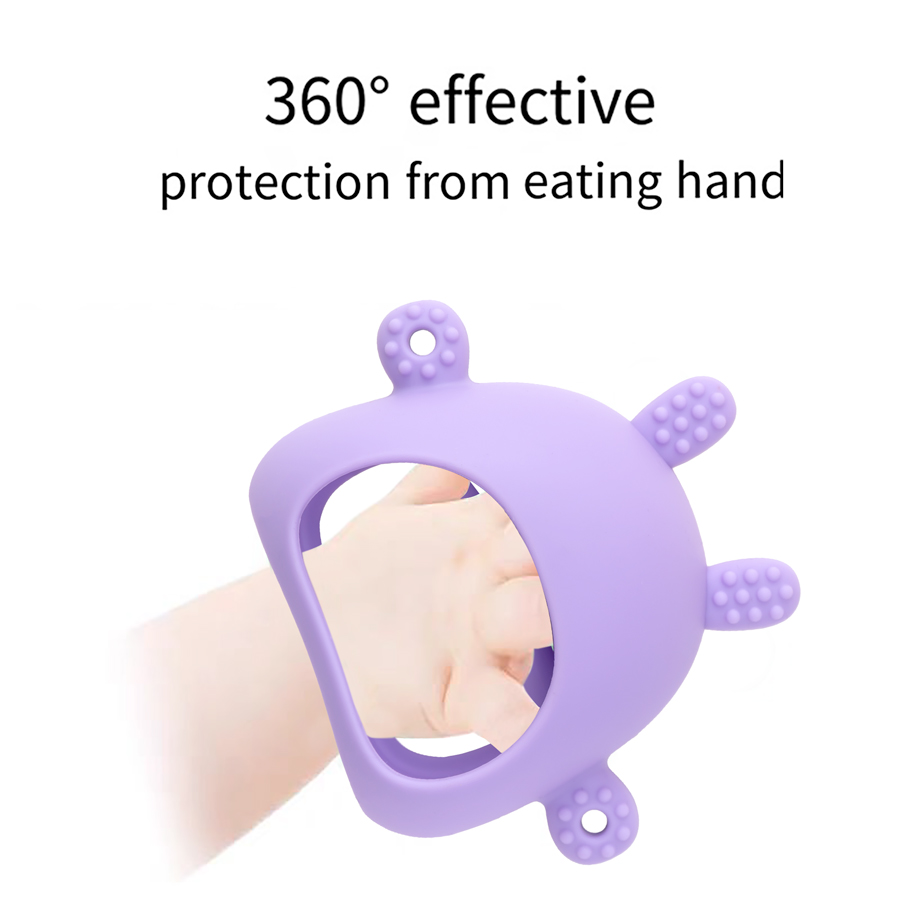 1PC シリコーンおしゃぶりおもちゃ BPA フリーベビー  - Teething Mitten Baby のレビューと価格