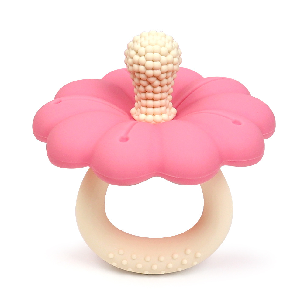 2026年ホットセール 赤ちゃん用花型歯固め シリコンおしゃ - Baby Products Sale のレビューと価格