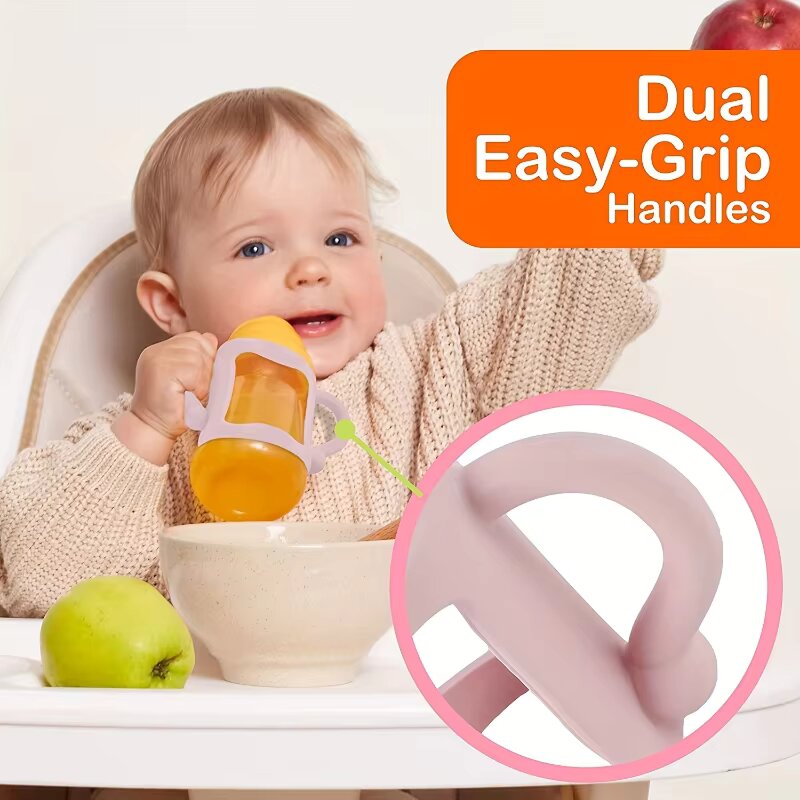哺乳瓶ハンドル耐久性のある食品グレードのシリコーンシッピーカ - Baby Products Sale のレビューと価格