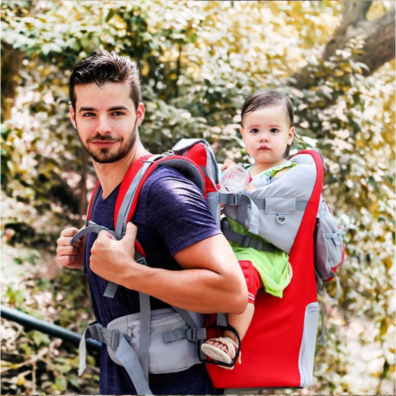 赤ちゃん用の人間工学に基づいたバックパック,日よけ付きの折り - Ergonomic Baby Carrier のレビューと価格