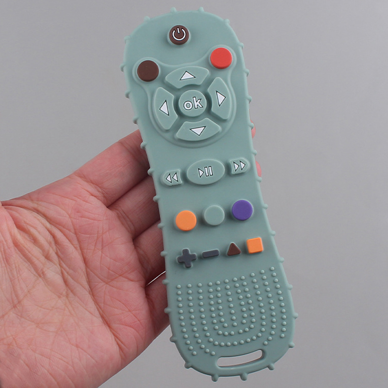 1 個ベビーリモコンおしゃぶりシリコーンベビー抗食手袋おしゃ - Teething Mitten Baby のレビューと価格