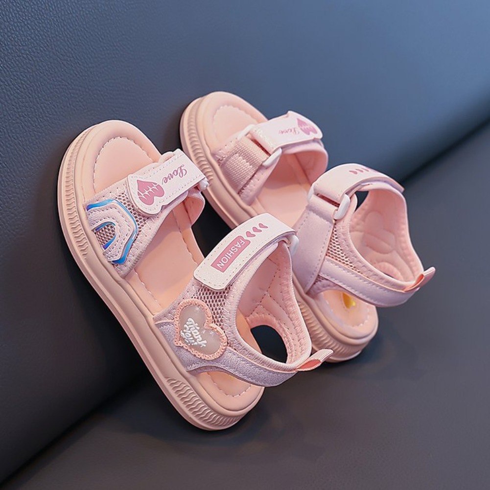 女の子用ハート型プリンセスサンダル、2026年春夏新作、ベル - Baby Products For Summer のレビューと価格