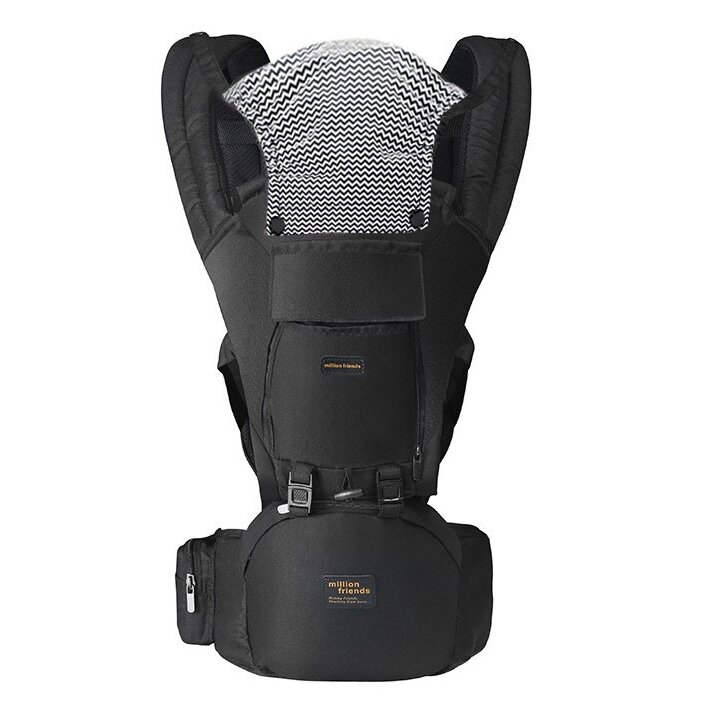 ヒップシート付きベビーキャリア、人間工学に基づいた6in1ベ - Ergonomic Baby Carrier のレビューと価格