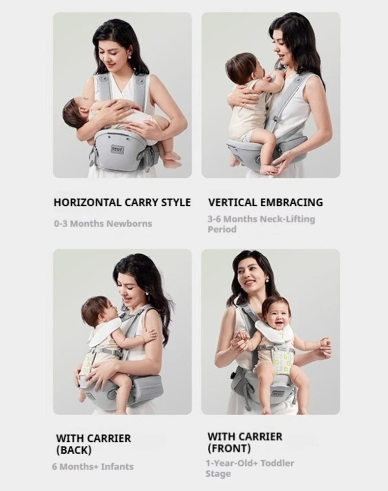 AIBEDILA ベビーキャリア ウエストスツール 人間工学 - Ergonomic Baby Carrier のレビューと価格