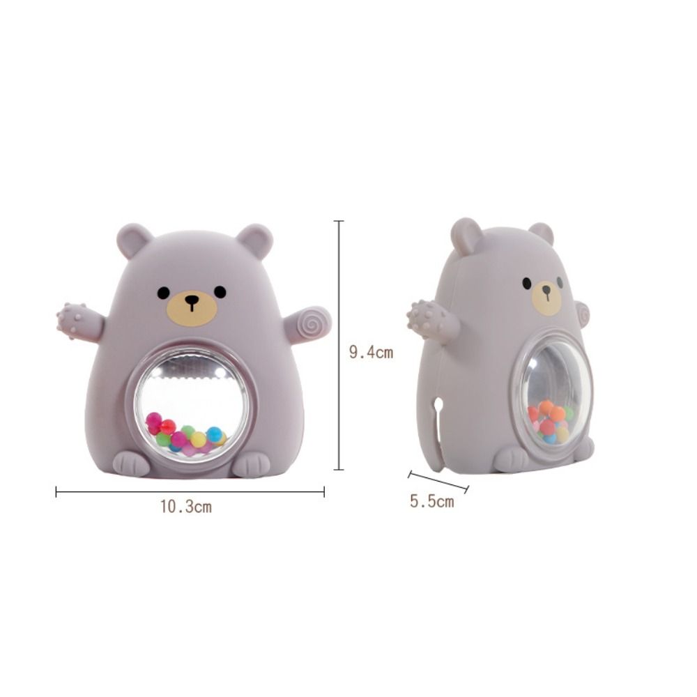 ポータブルかわいいクマの形のベビーシリコーンおしゃぶり食品グ - Teething Mitten Baby のレビューと価格