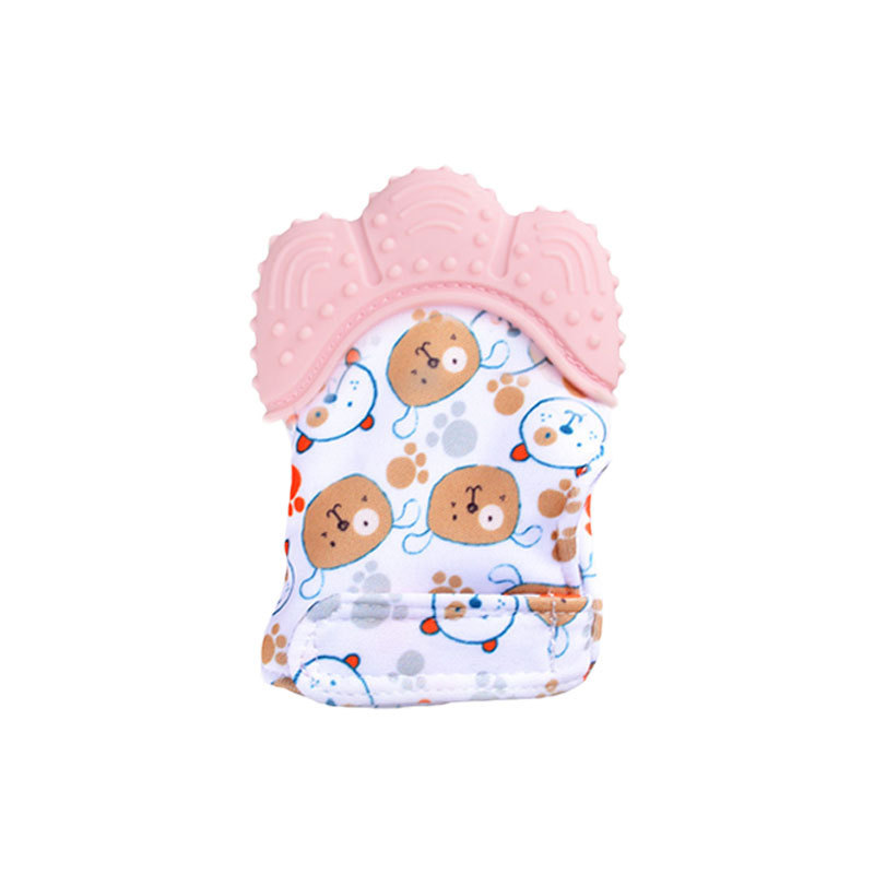 漫画プリント子供用手袋ベビーおしゃぶり手袋赤ちゃんおしゃぶり - Teething Mitten Baby のレビューと価格
