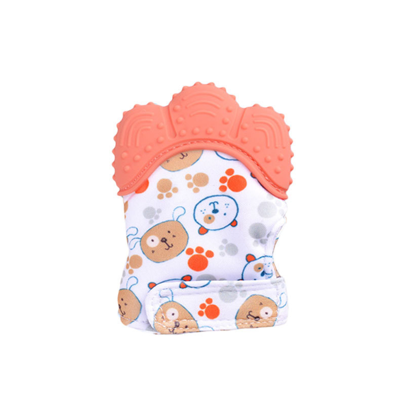 漫画プリント子供用手袋ベビーおしゃぶり手袋赤ちゃんおしゃぶり - Teething Mitten Baby のレビューと価格