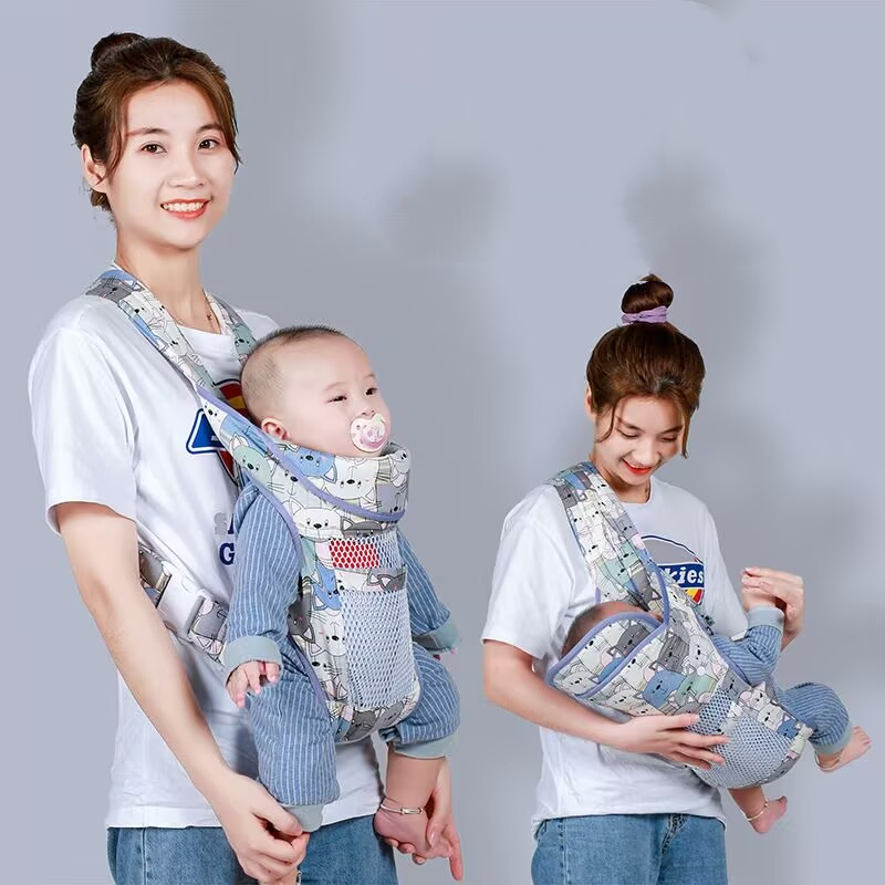 新生児から幼児まで使えるベビーキャリア、簡単に調節可能な多機 - Ergonomic Baby Carrier のレビューと価格