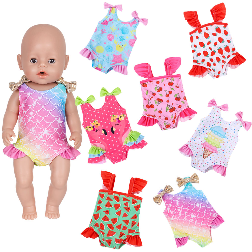 2026年新作夏用ビキニ人形服 43cmベビードール用 17 - Baby Products For Summer のレビューと価格