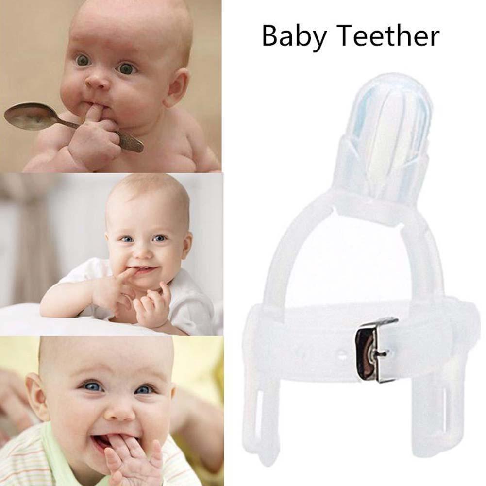 非毒性シリコーンベビーキッズ子供の指食品グレード調節可能なガ - Baby Products Sale のレビューと価格