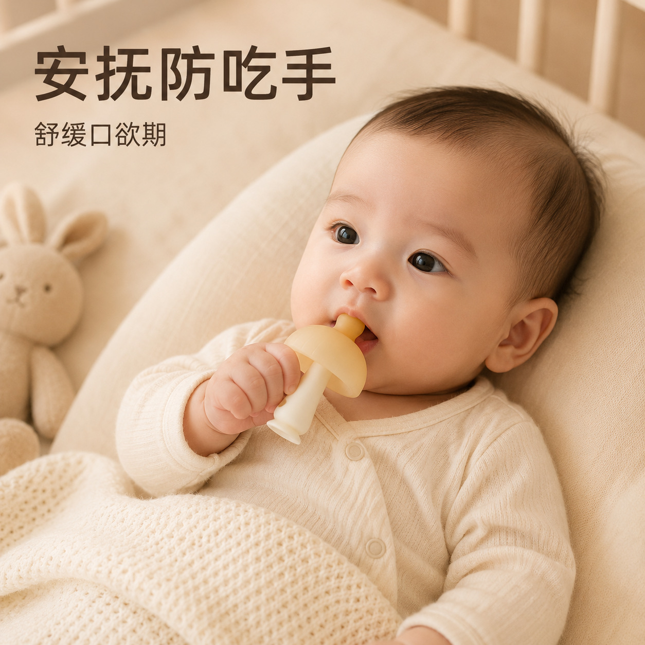 ソメニー 新食品グレードシリコン製きのこ型ベビー歯固めおもち - Baby Products Sale のレビューと価格
