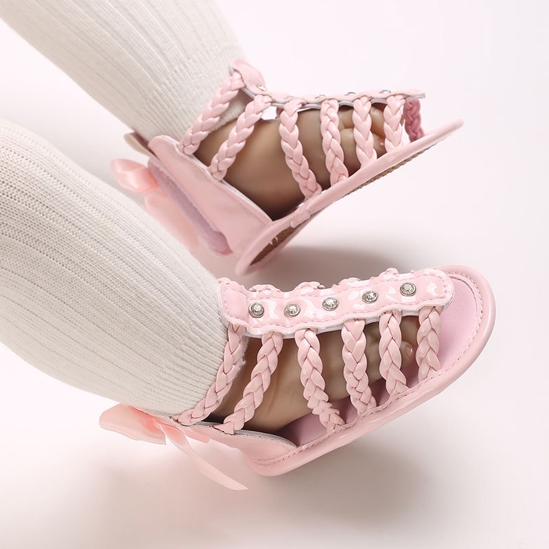 春夏用ハイカット通気性サンダル 赤ちゃん女の子用 0-12ヶ - Baby Products For Summer のレビューと価格