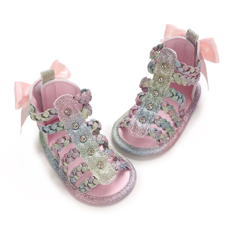 春夏用ハイカット通気性サンダル 赤ちゃん女の子用 0-12ヶ - Baby Products For Summer のレビューと価格