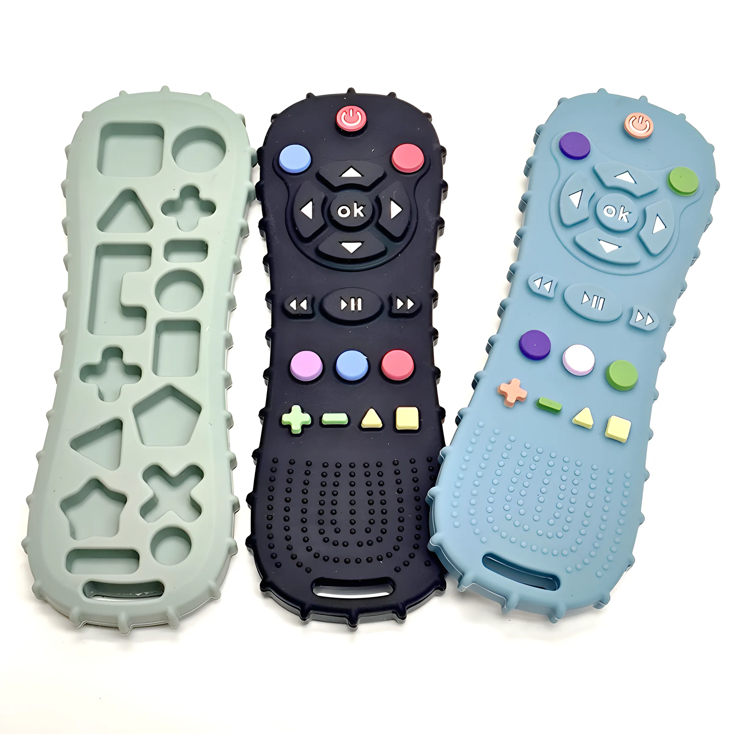 1/3 個ベビーリモコンおしゃぶりシリコーンベビー抗食手袋お - Teething Mitten Baby のレビューと価格