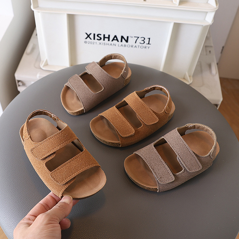 2026年ブランド子供用スエードサンダル、アーチサポート付き - Baby Product Brand のレビューと価格