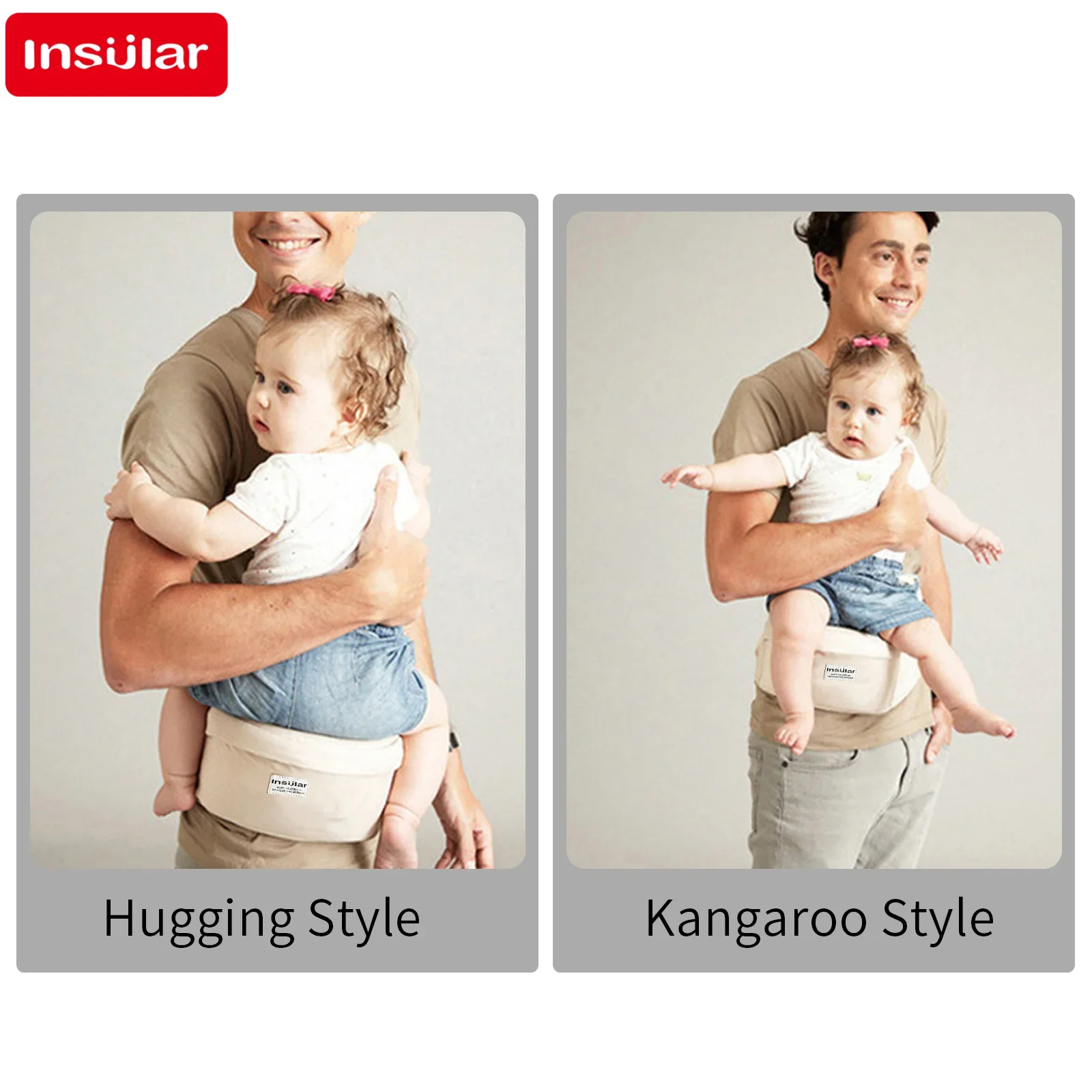 新生児用ウエストスツールヒップシートキャリア、厚手のスリング - Ergonomic Baby Carrier のレビューと価格