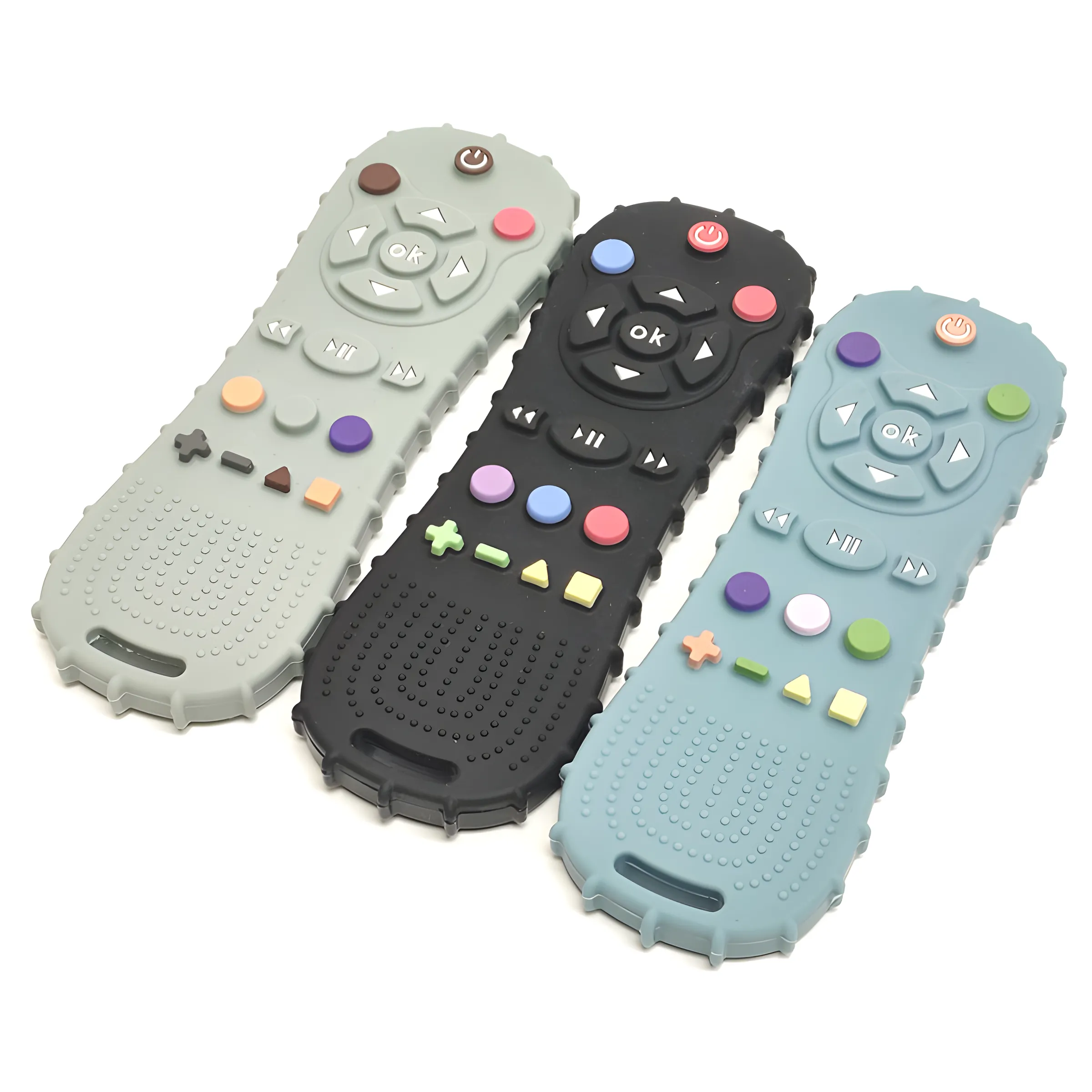 1/3 個ベビーリモコンおしゃぶりシリコーンベビー抗食手袋お - Teething Mitten Baby のレビューと価格