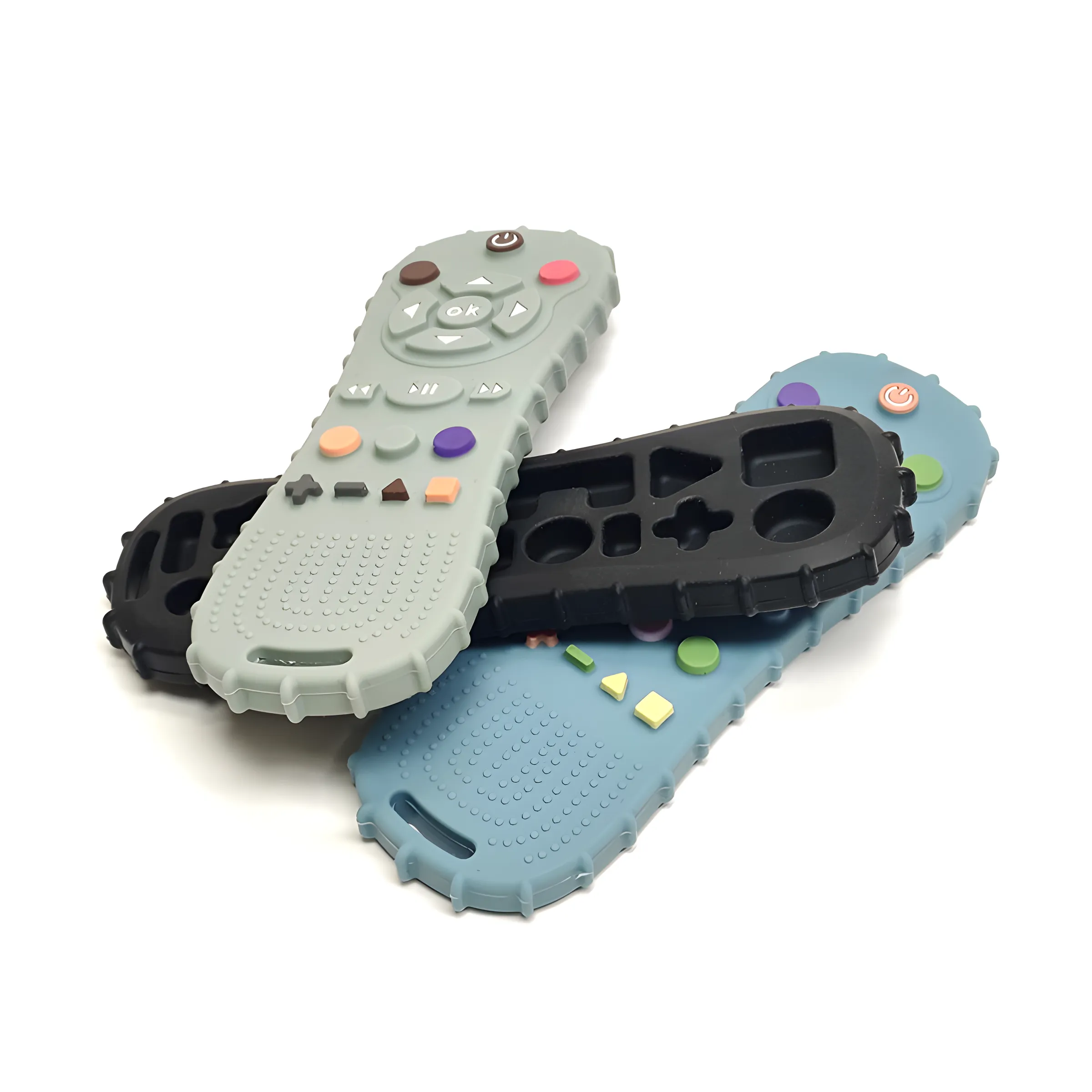 1/3 個ベビーリモコンおしゃぶりシリコーンベビー抗食手袋お - Teething Mitten Baby のレビューと価格