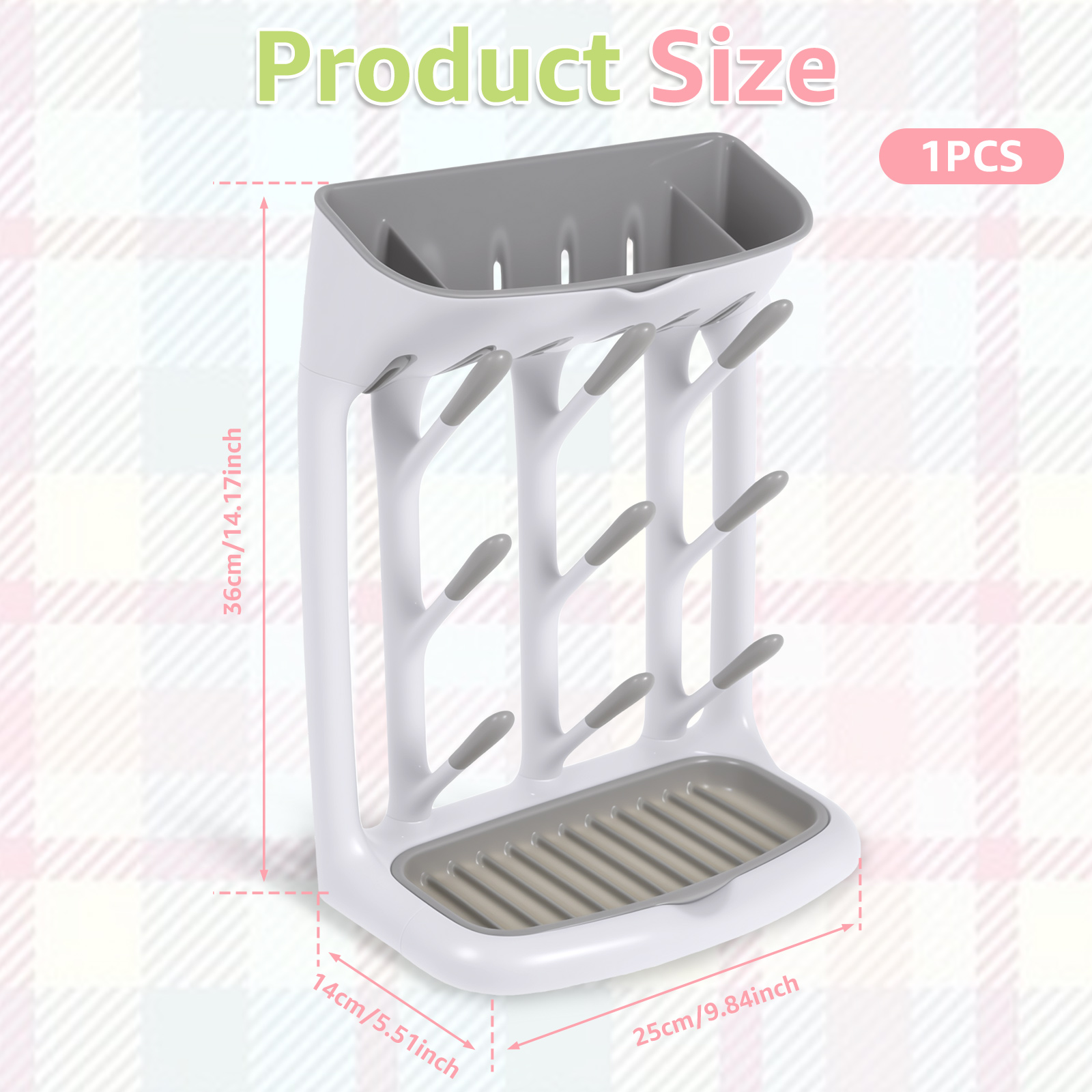 哺乳瓶乾燥ラック 省スペース カウンタートップホルダー 取り - Baby Products Sale のレビューと価格